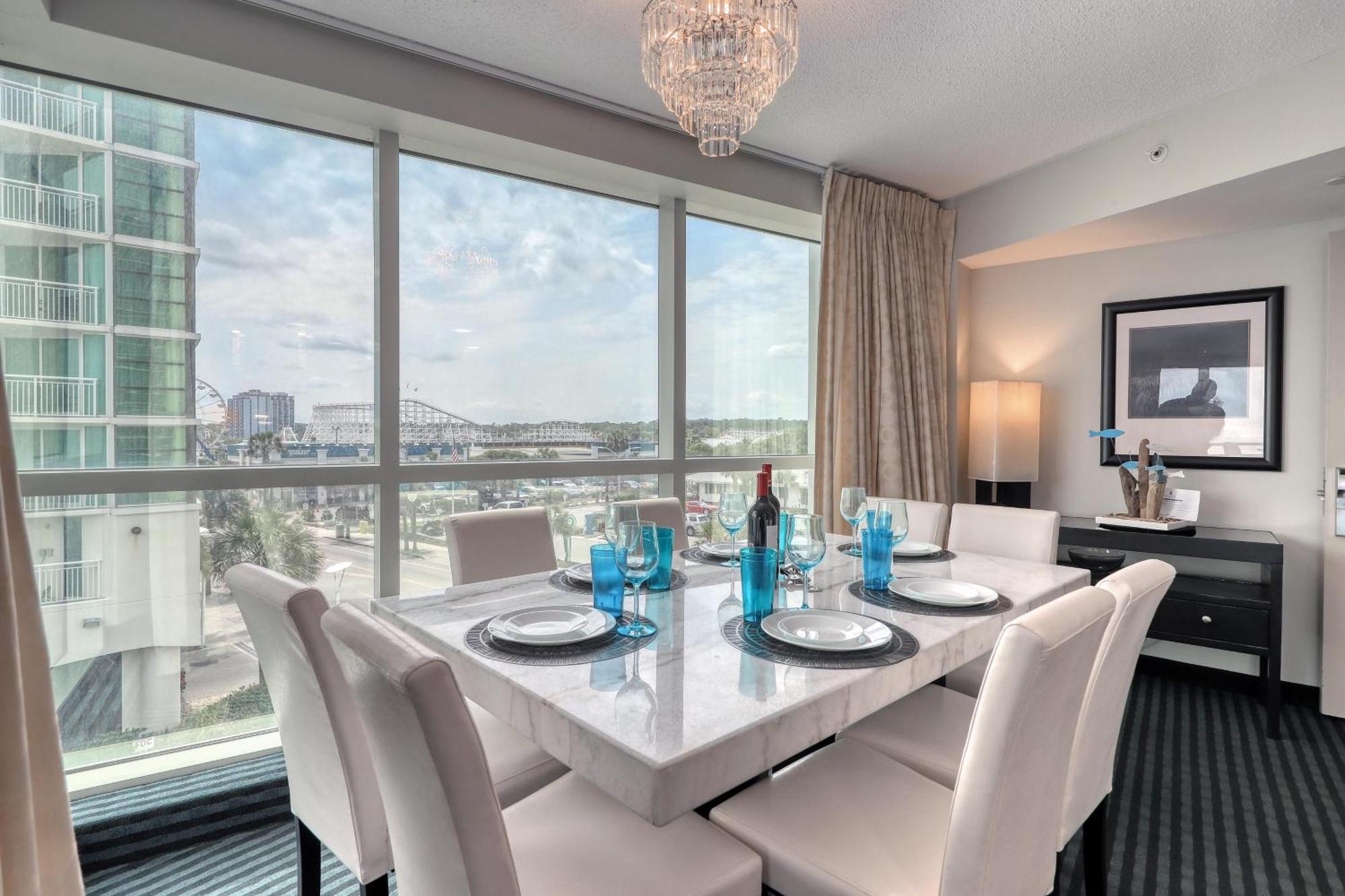 Villa 107 S Ocean Blvd, 0308 - Ocean Front Sleeps 6 Myrtle Beach Exterior foto