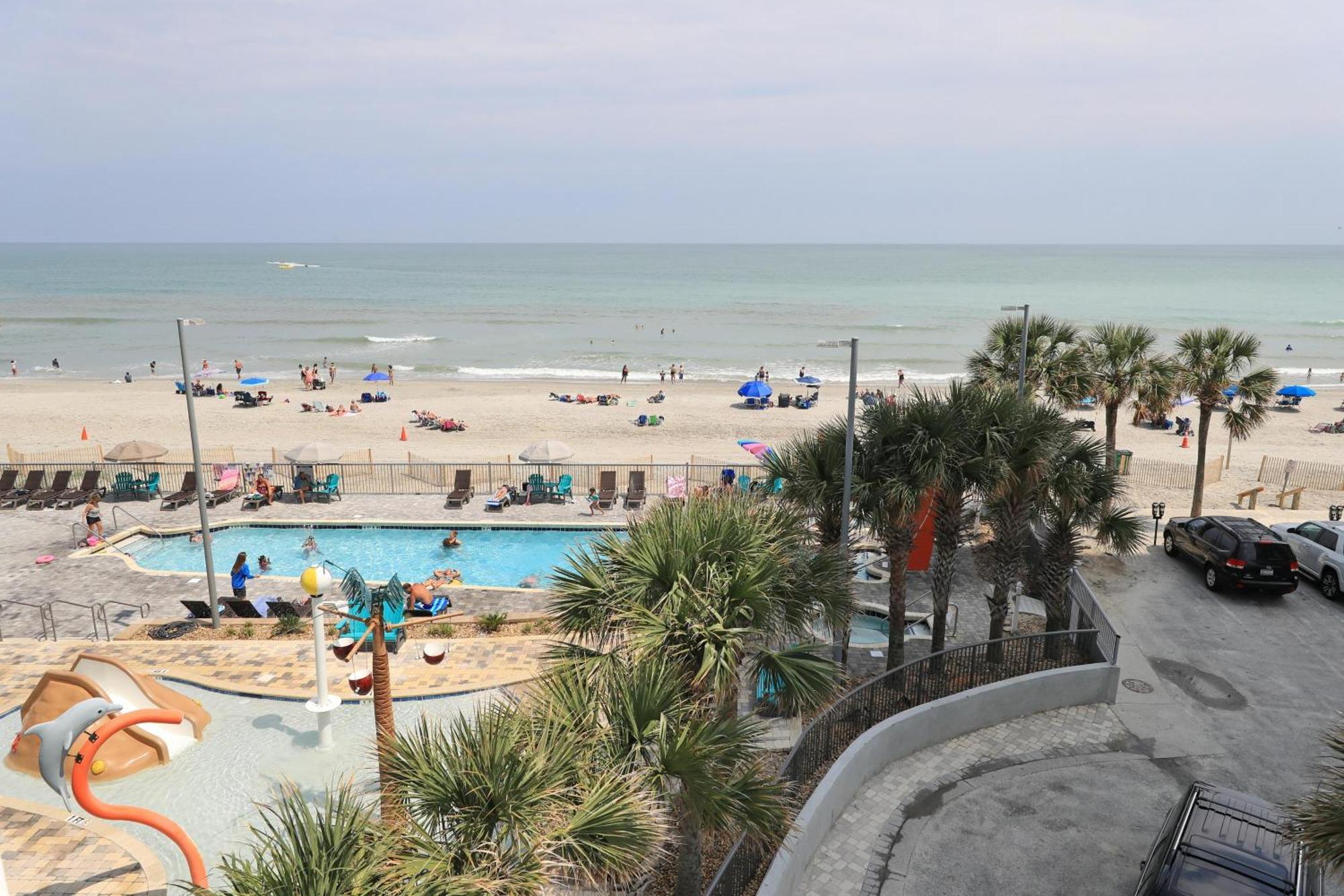 Villa 107 S Ocean Blvd, 0308 - Ocean Front Sleeps 6 Myrtle Beach Exterior foto