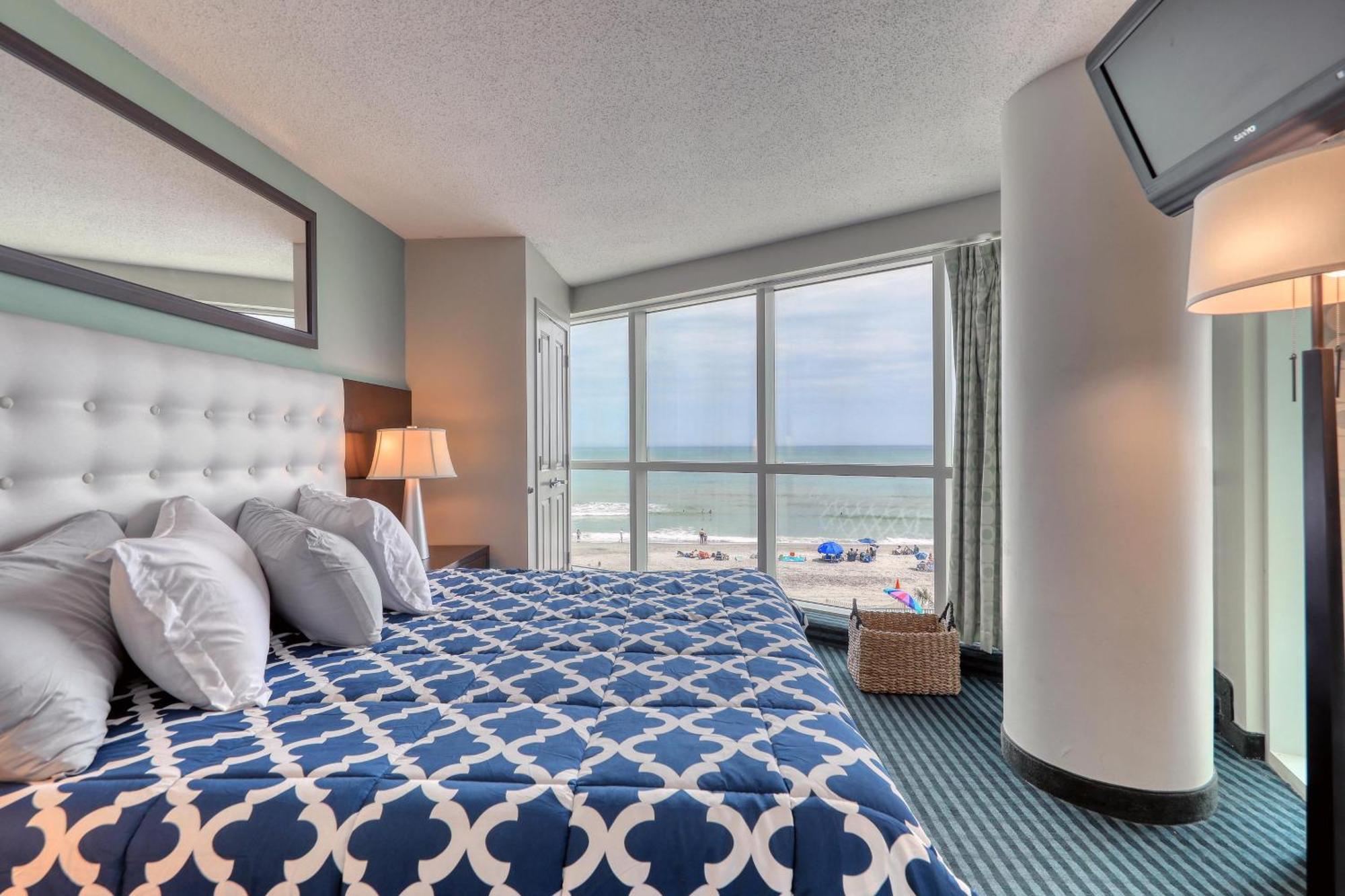 Villa 107 S Ocean Blvd, 0308 - Ocean Front Sleeps 6 Myrtle Beach Exterior foto