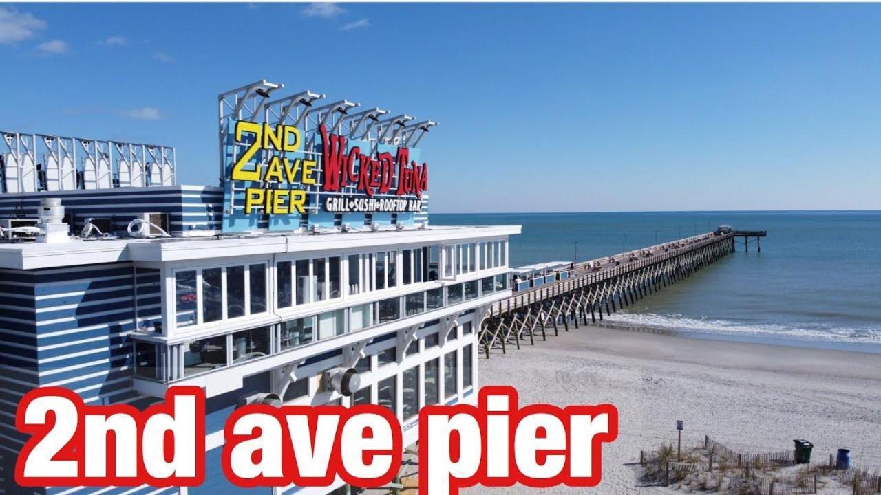 Villa 107 S Ocean Blvd, 0308 - Ocean Front Sleeps 6 Myrtle Beach Exterior foto