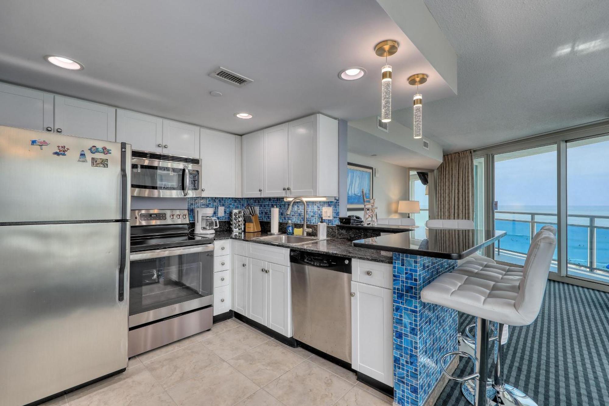 Villa 107 S Ocean Blvd, 0308 - Ocean Front Sleeps 6 Myrtle Beach Exterior foto
