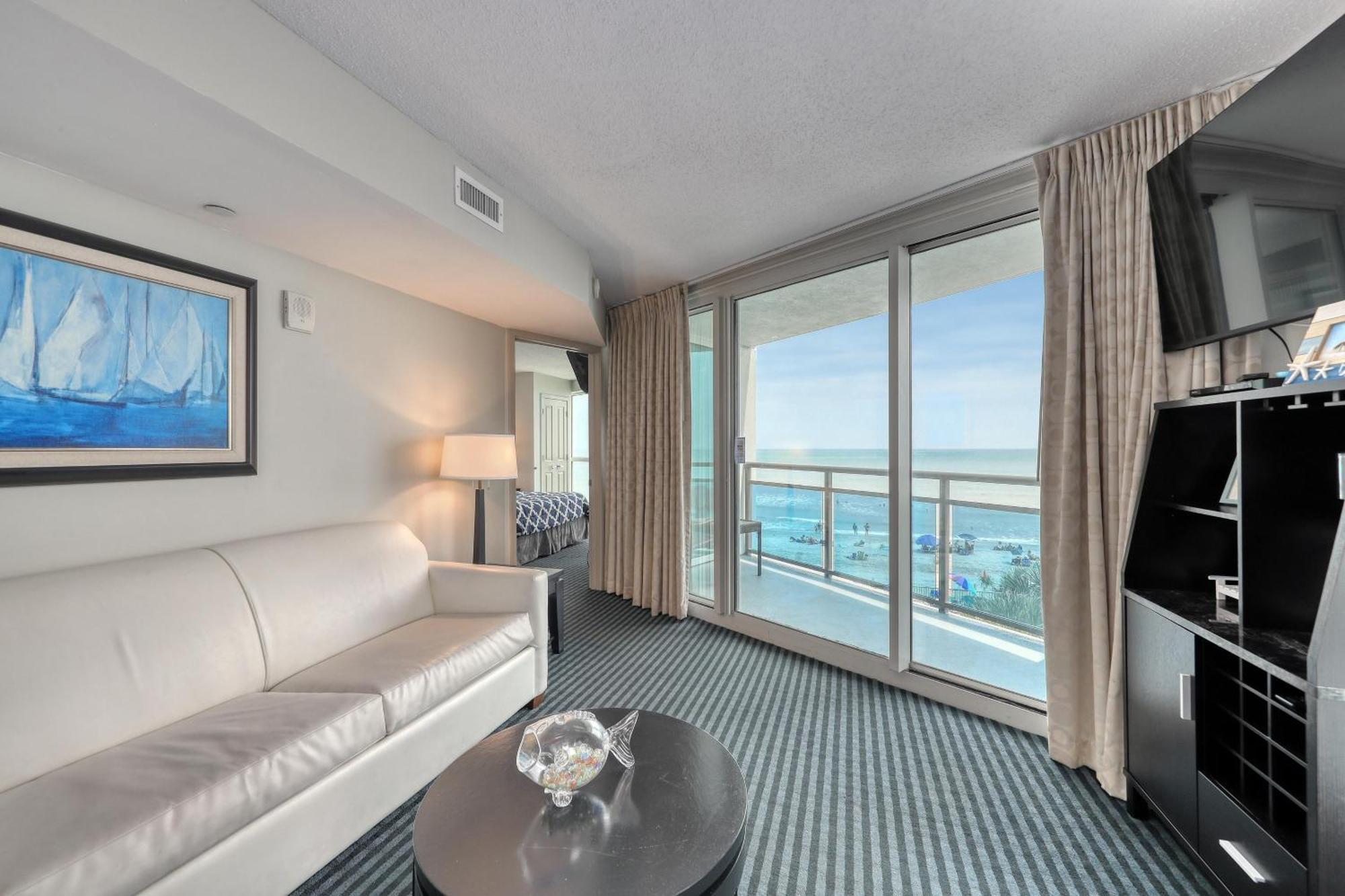 Villa 107 S Ocean Blvd, 0308 - Ocean Front Sleeps 6 Myrtle Beach Exterior foto