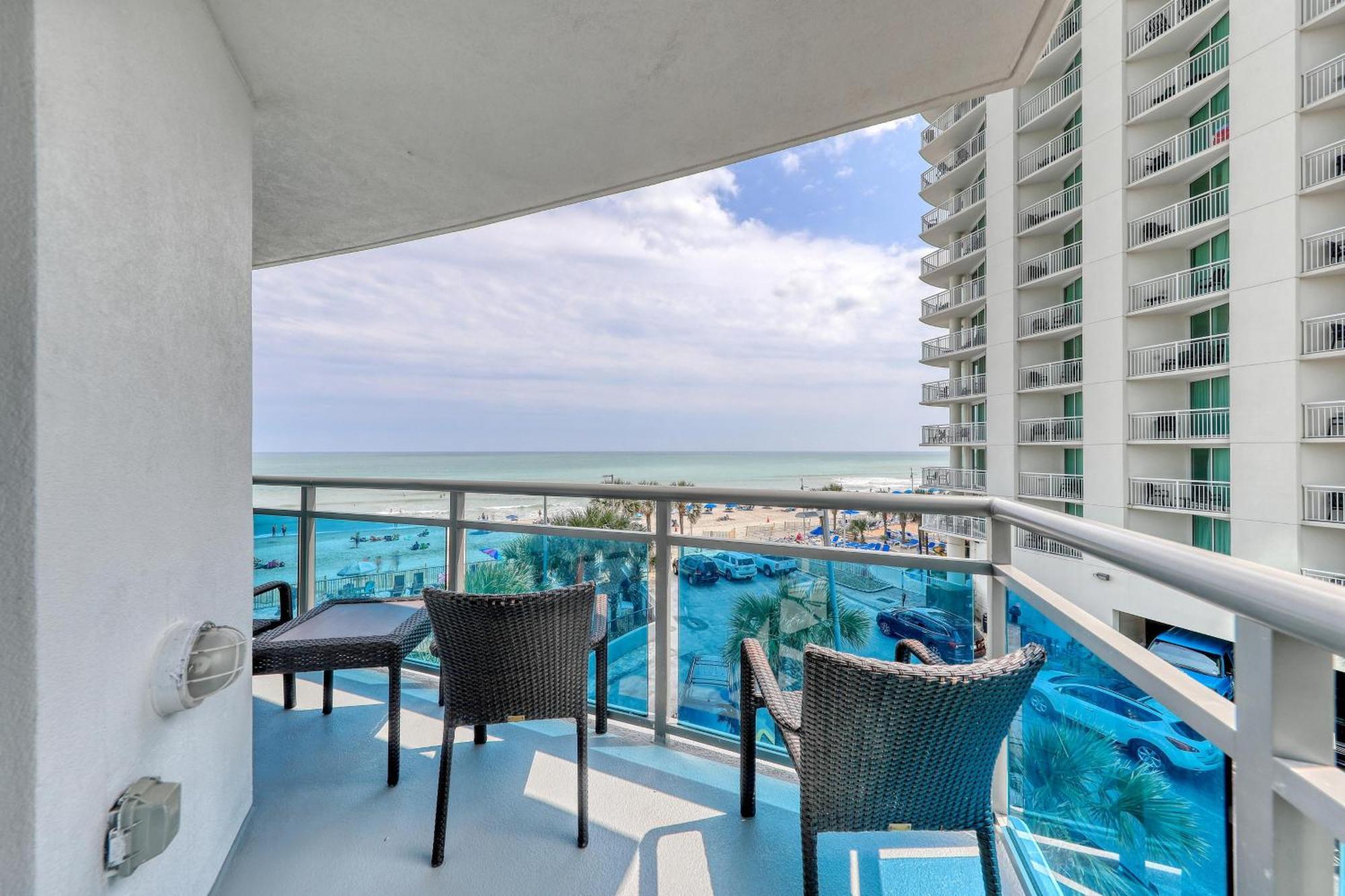Villa 107 S Ocean Blvd, 0308 - Ocean Front Sleeps 6 Myrtle Beach Exterior foto