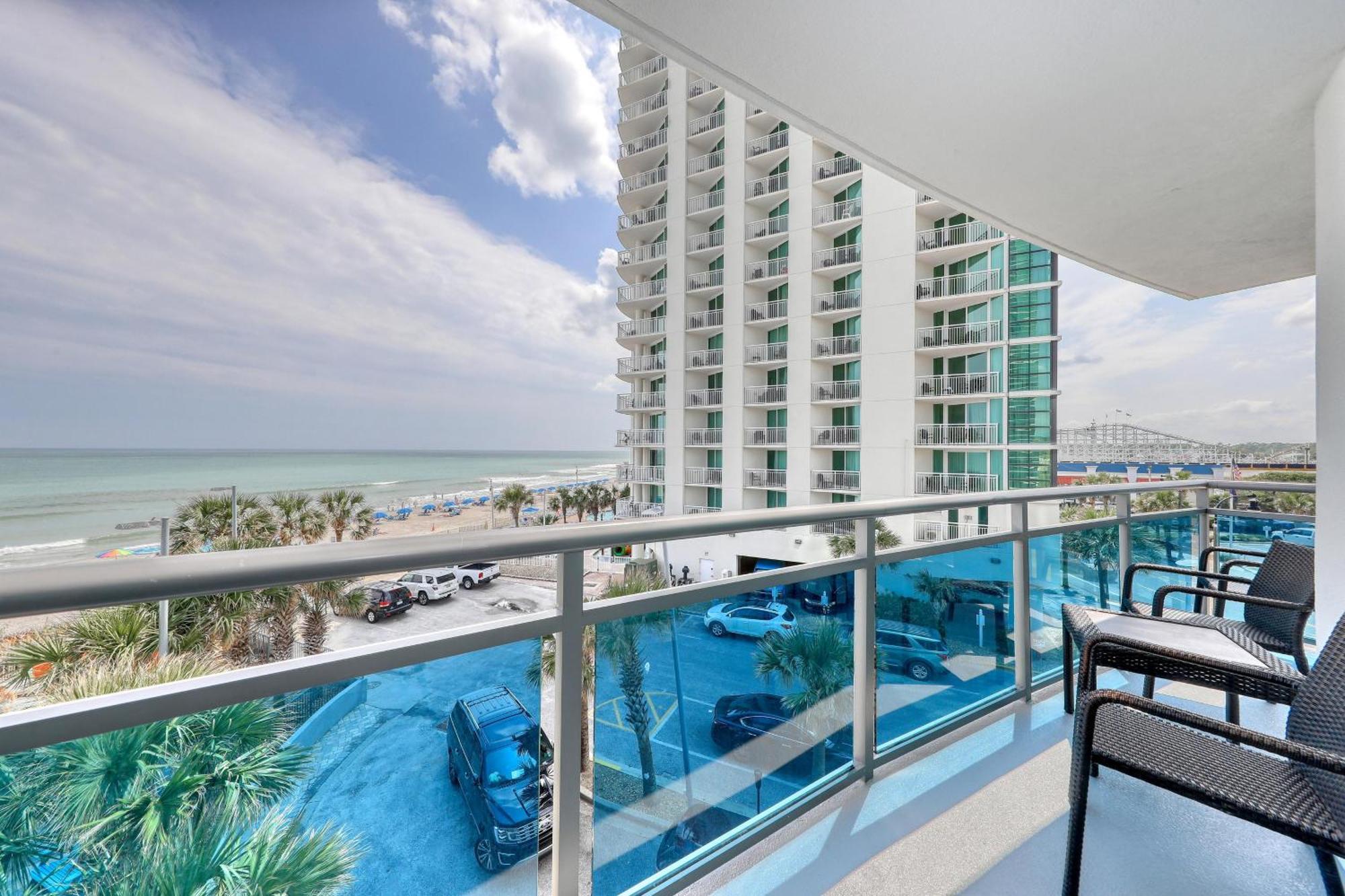 Villa 107 S Ocean Blvd, 0308 - Ocean Front Sleeps 6 Myrtle Beach Exterior foto