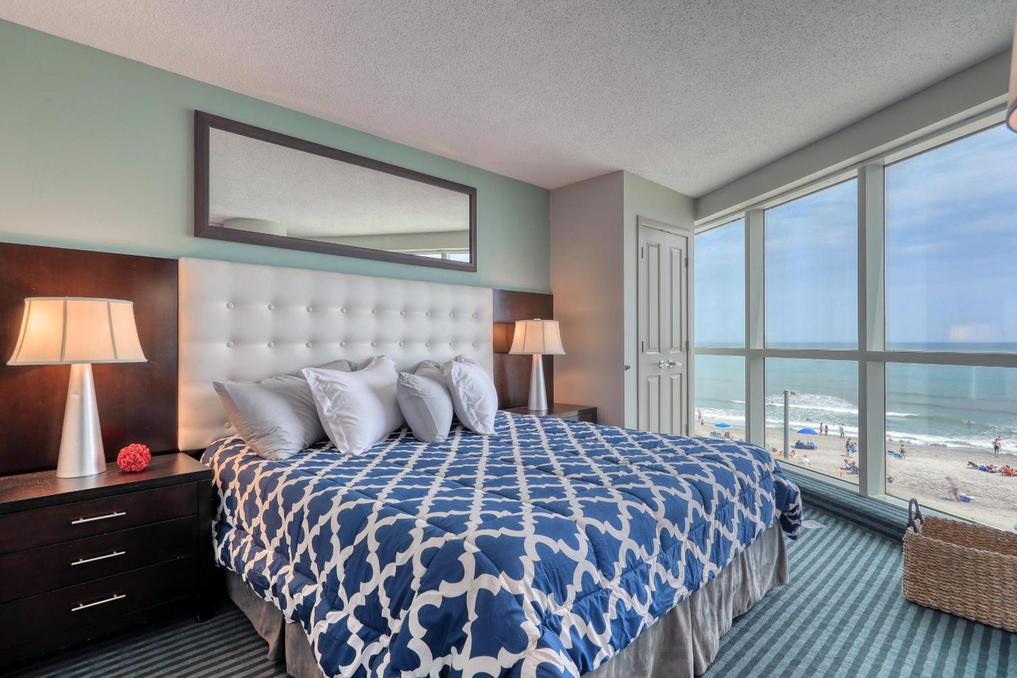 Villa 107 S Ocean Blvd, 0308 - Ocean Front Sleeps 6 Myrtle Beach Exterior foto