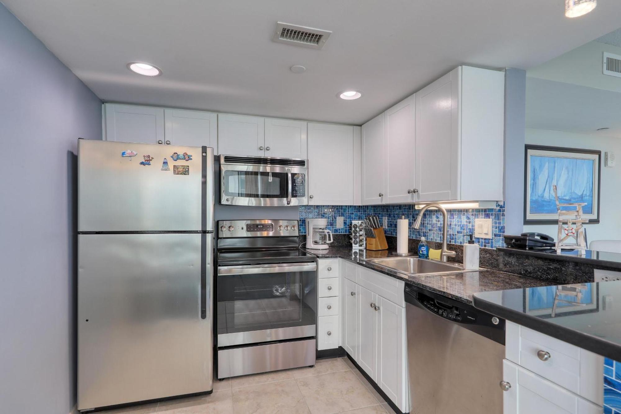 Villa 107 S Ocean Blvd, 0308 - Ocean Front Sleeps 6 Myrtle Beach Exterior foto